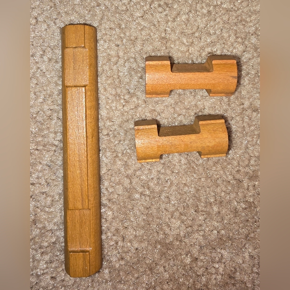Wooden Puzzle Pieces